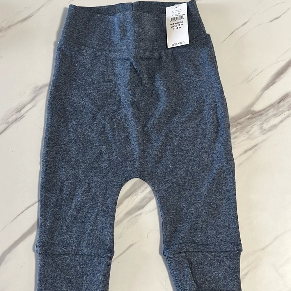 NWOT Baby Gap- First Favorites Organic Cotton Pull-On Pants